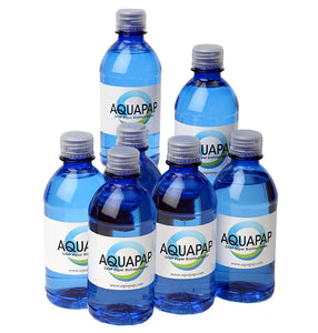 AQUAPAP CPAP Water 8-Pack 12 Ounce Bottles FREE SHIPPING