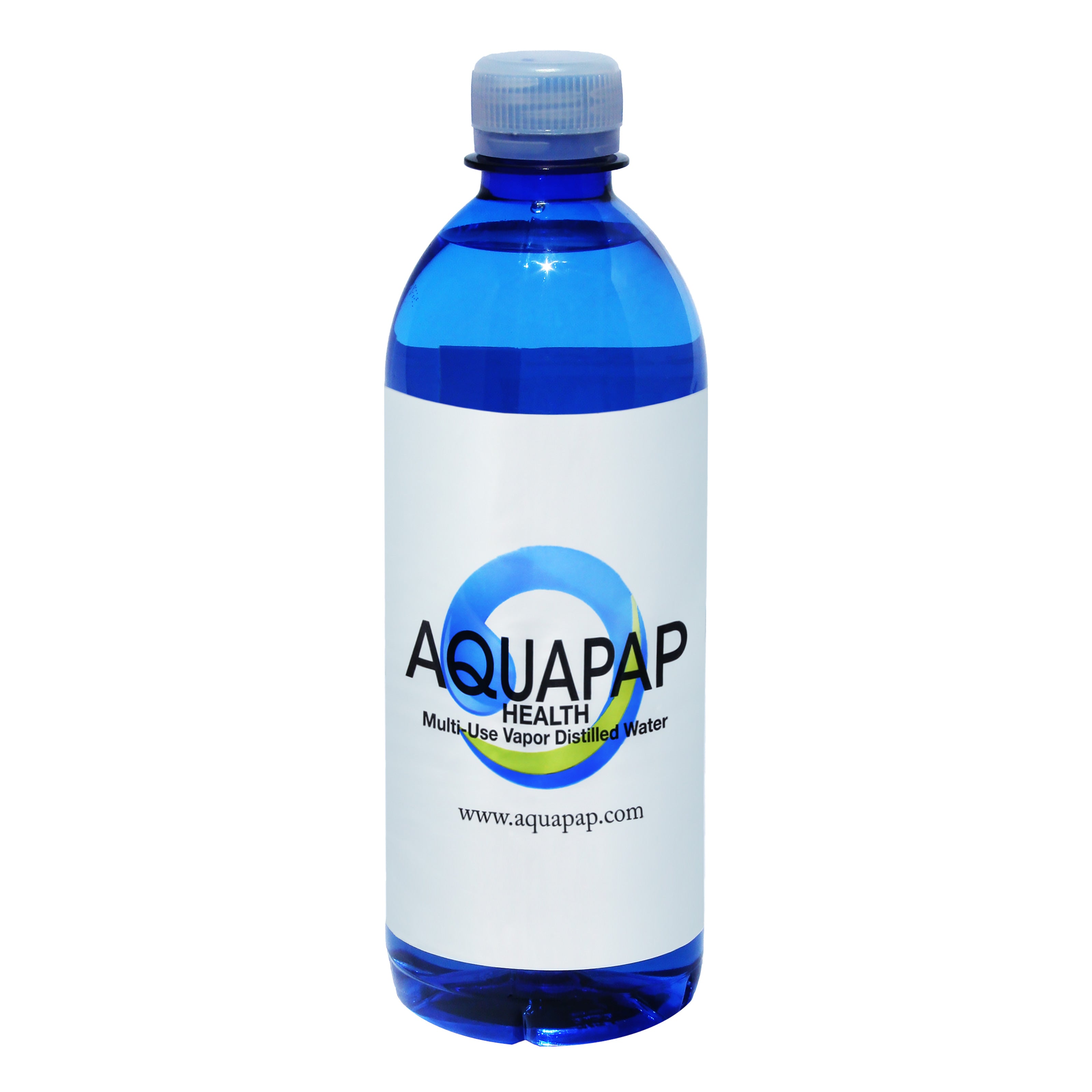 AQUAPAP 16.9 Ounce Single Bottle Vapor Distilled CPAP Water