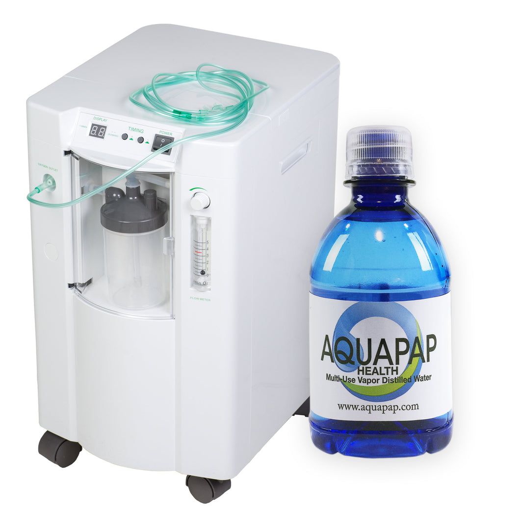 Oxygen Humidifier Vapor Distilled Water 24-pack (8 oz.)