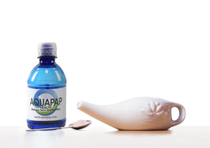 AQUAPAP Neti Pot Vapor Distilled Water 8-pack (8 oz.) FREE SHIPPING